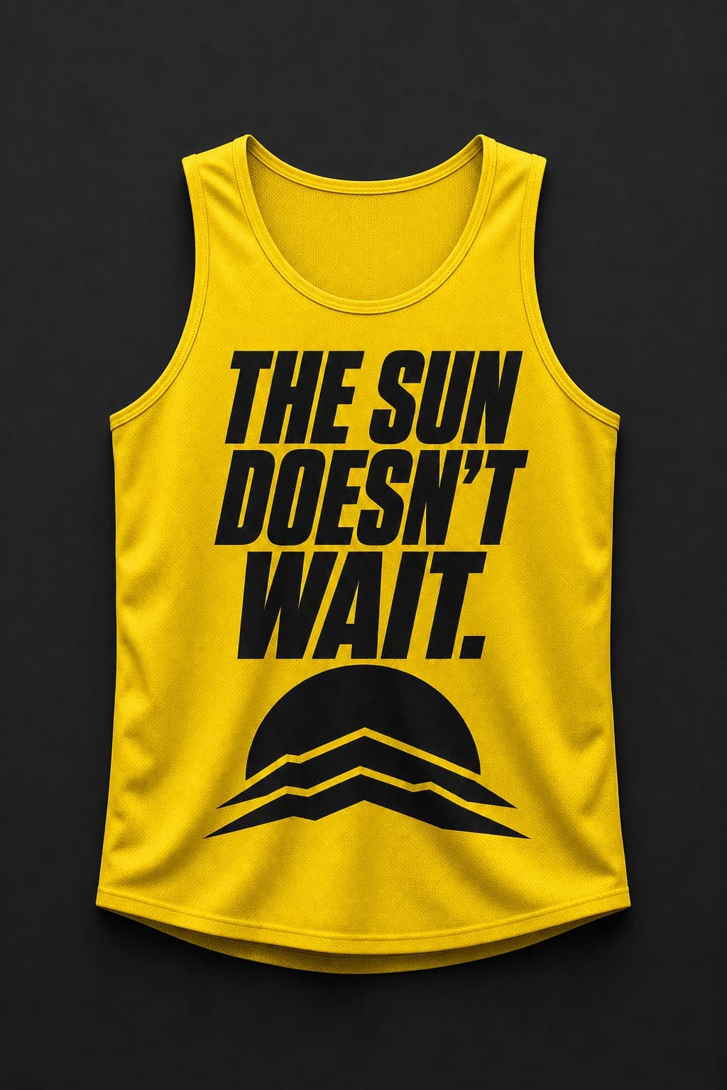 Performance singlet / solar yellow — design concept